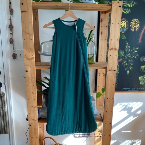 Kyte BABY Emerald Green Bamboo Sleep Bag 1.0 Tog 3t-5t Large - Picture 3 of 10